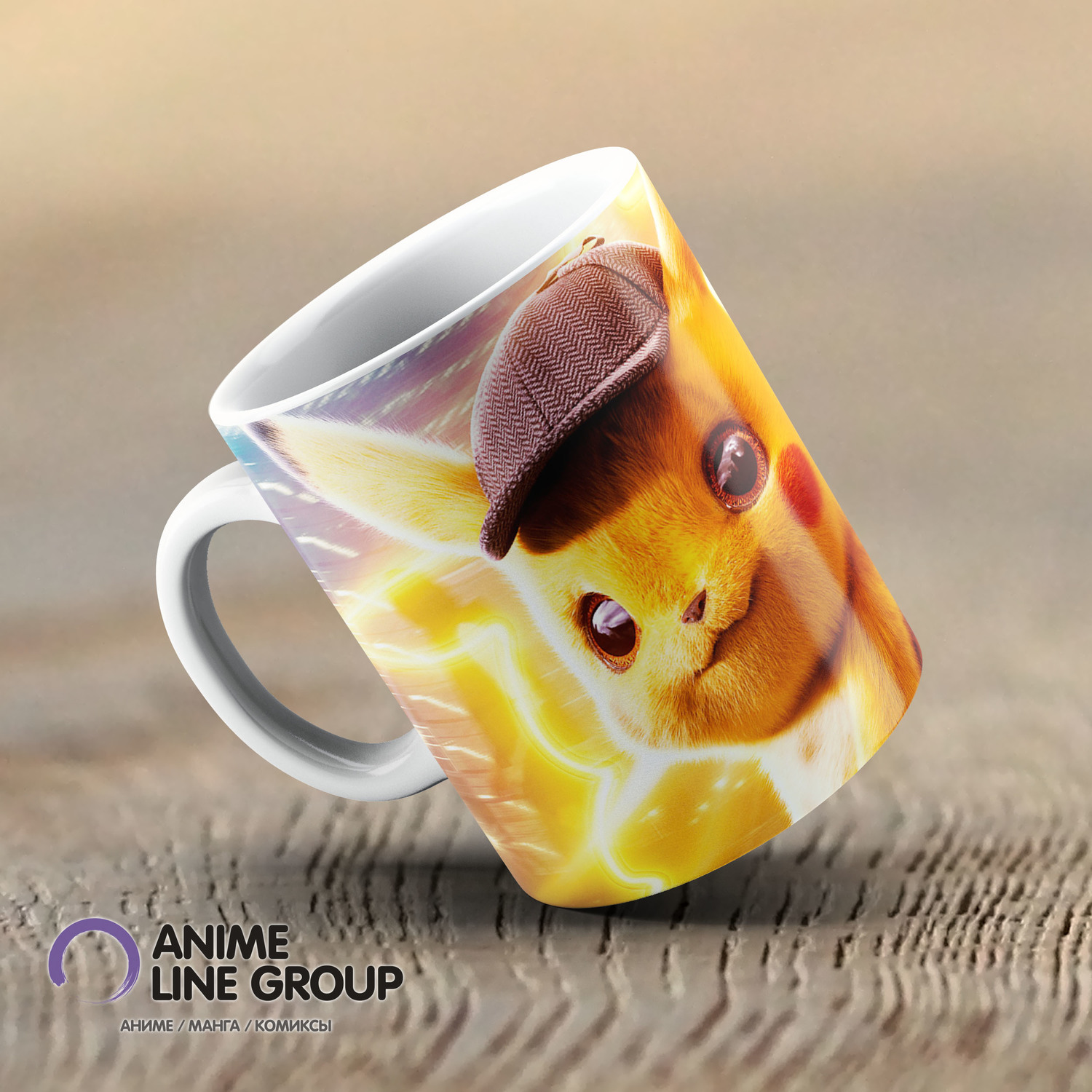 Чашка Pokemon Detective Pikachu