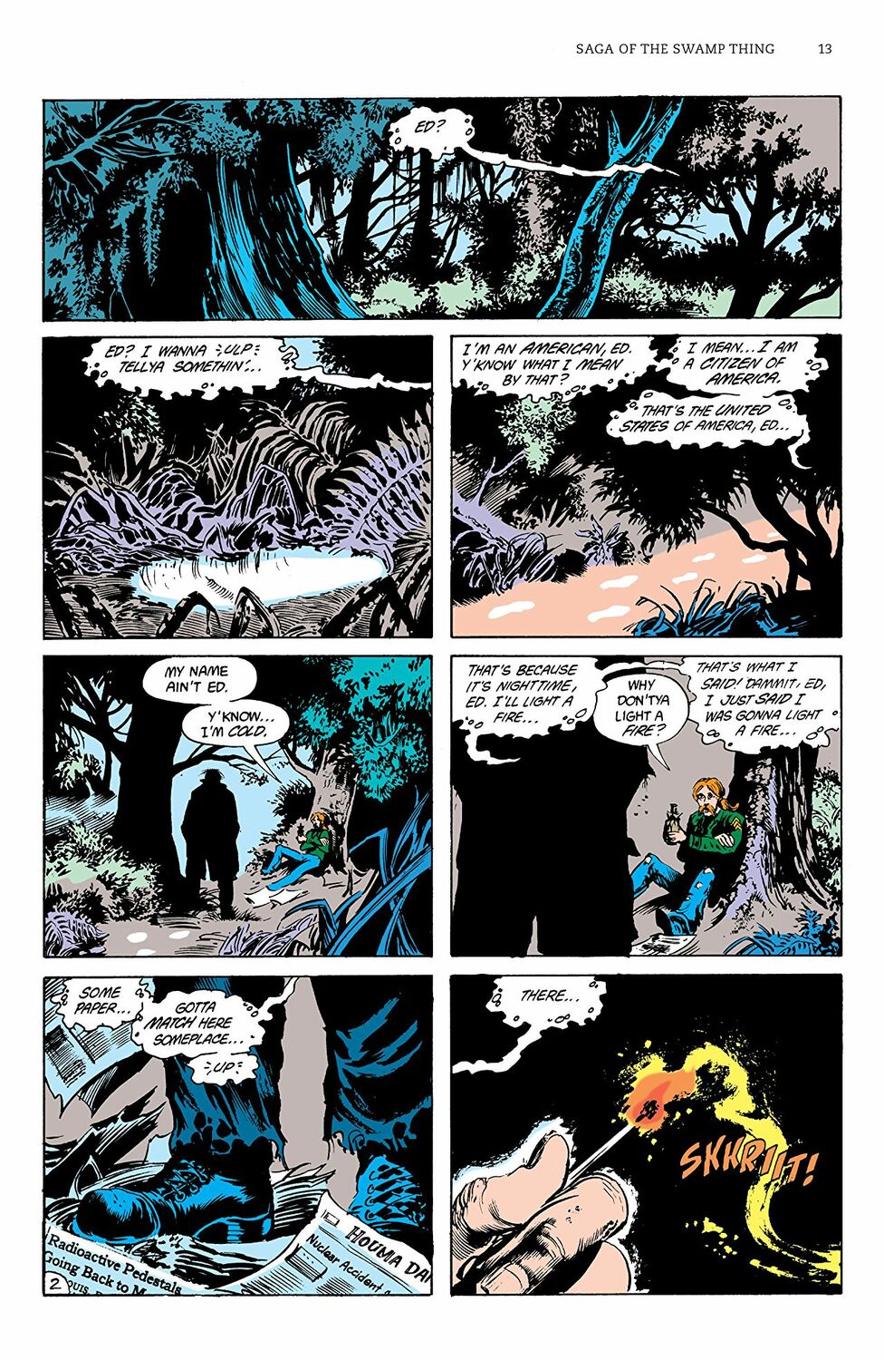 Saga of the Swamp Thing. Book Three TPB
