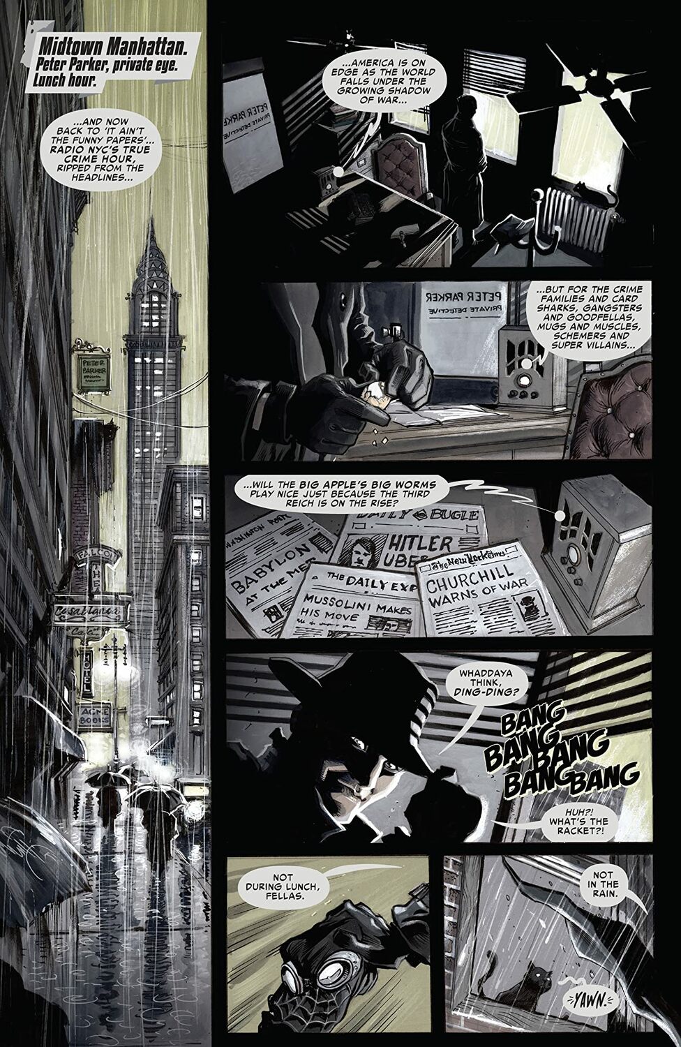 Spider-Man Noir. Twilight in Babylon TPB