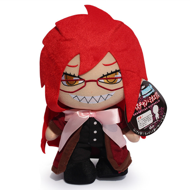 Мягкая игрушка Грелль Сатклифф Темный Дворецкий / Grell Sutcliffe Kuroshitsuji