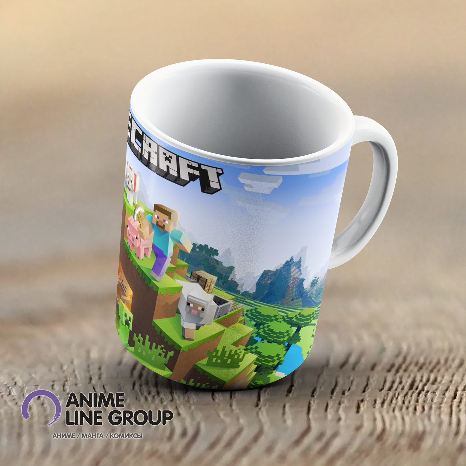 Чашка Minecraft
