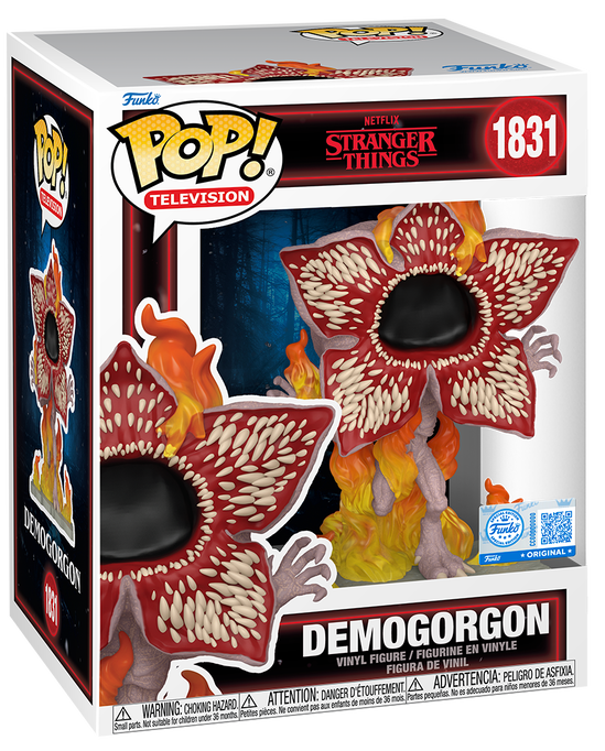 Funko Pop! Premium Demogorgon on Fire #1831
