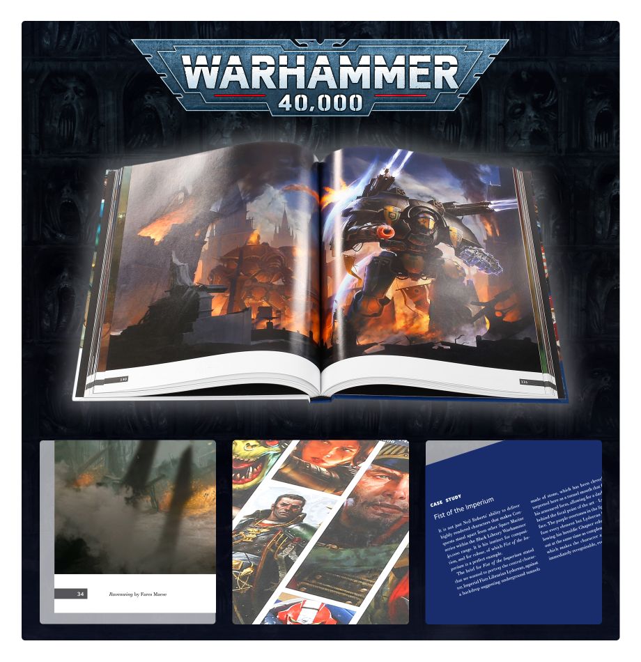 Black Library. The Art of Warhammer 40000 HC