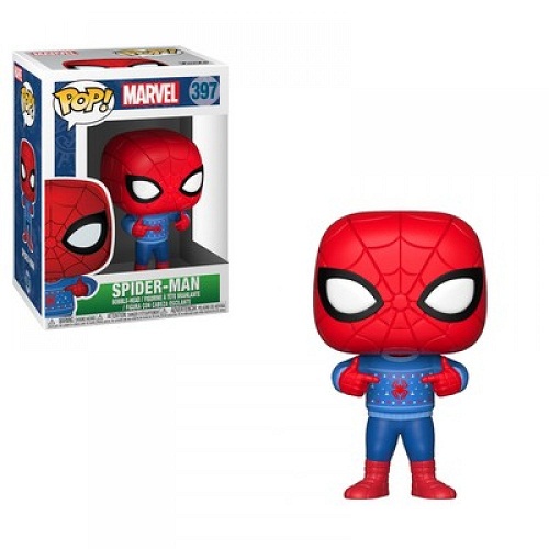 Фігурка-башкотряс Funko Різдвяний Человік-Павук | Holiday Spider-Man