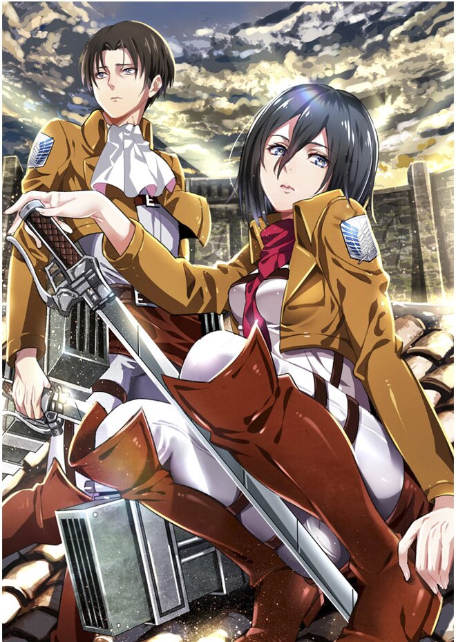 Плакаты A3 Attack on Titan / Атака Титанов 015