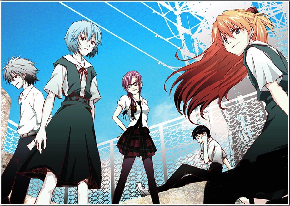 Плакати А3 Evangelion / Євангеліон 004
