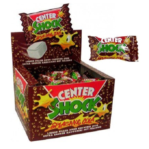 Жувальна гумка Chupa Chups Center Shock Splashing Cola