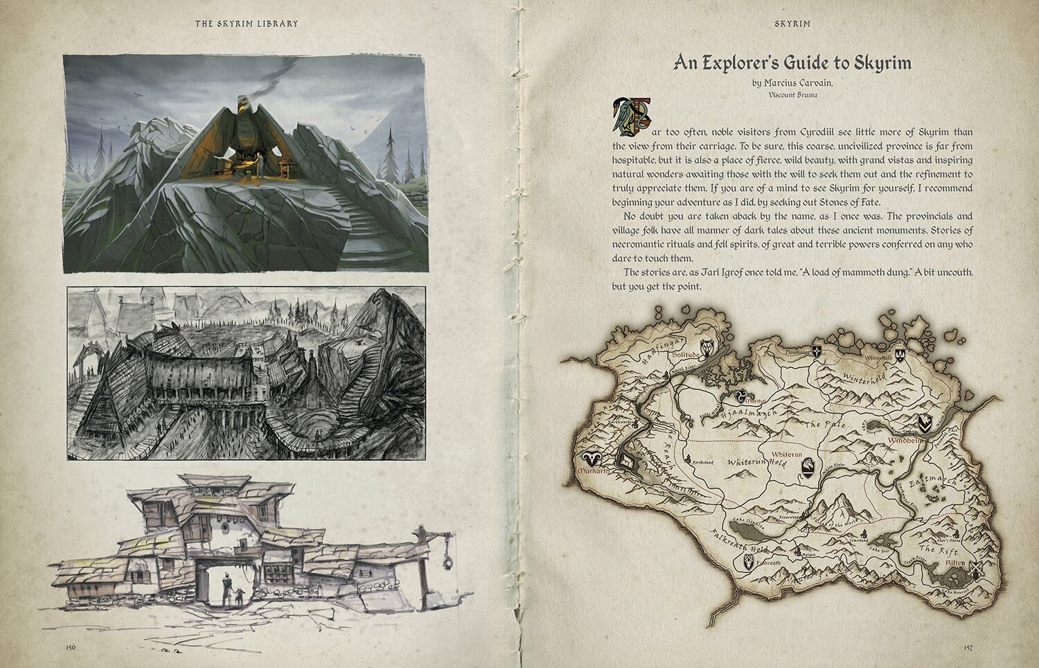 The Elder Scrolls V: Skyrim. The Skyrim Library. Vol. I, II & III HC/Slipcase (Box Set)