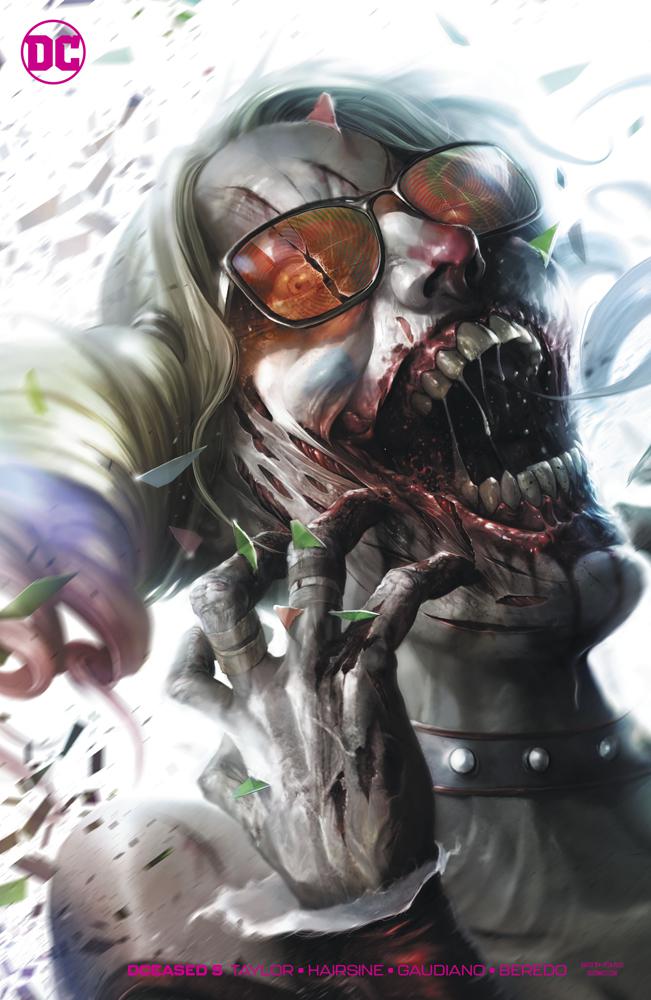 DCeased # 5 Cover B Variant Francesco Mattina Card Stock Cover