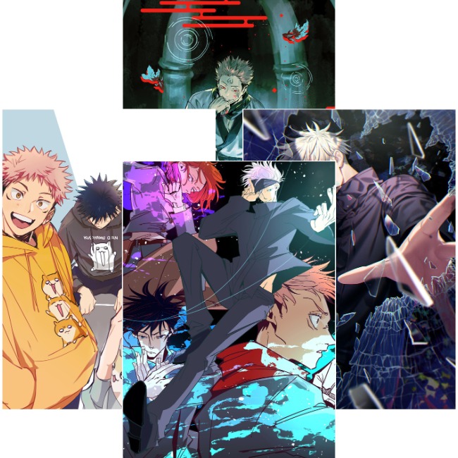 Плакаты A3 Jujutsu Kaisen / Магическая битва 022