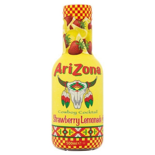 AriZona полуничний лимонад (пляшка 500 мл)