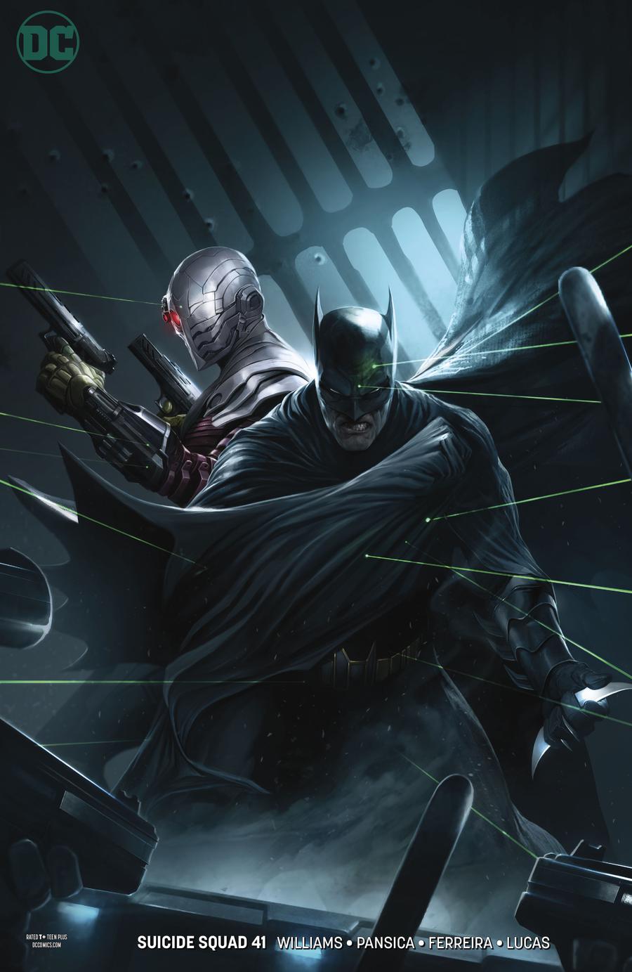 Suicide Squad # 41 Cover B Variant Francesco Mattina Cover