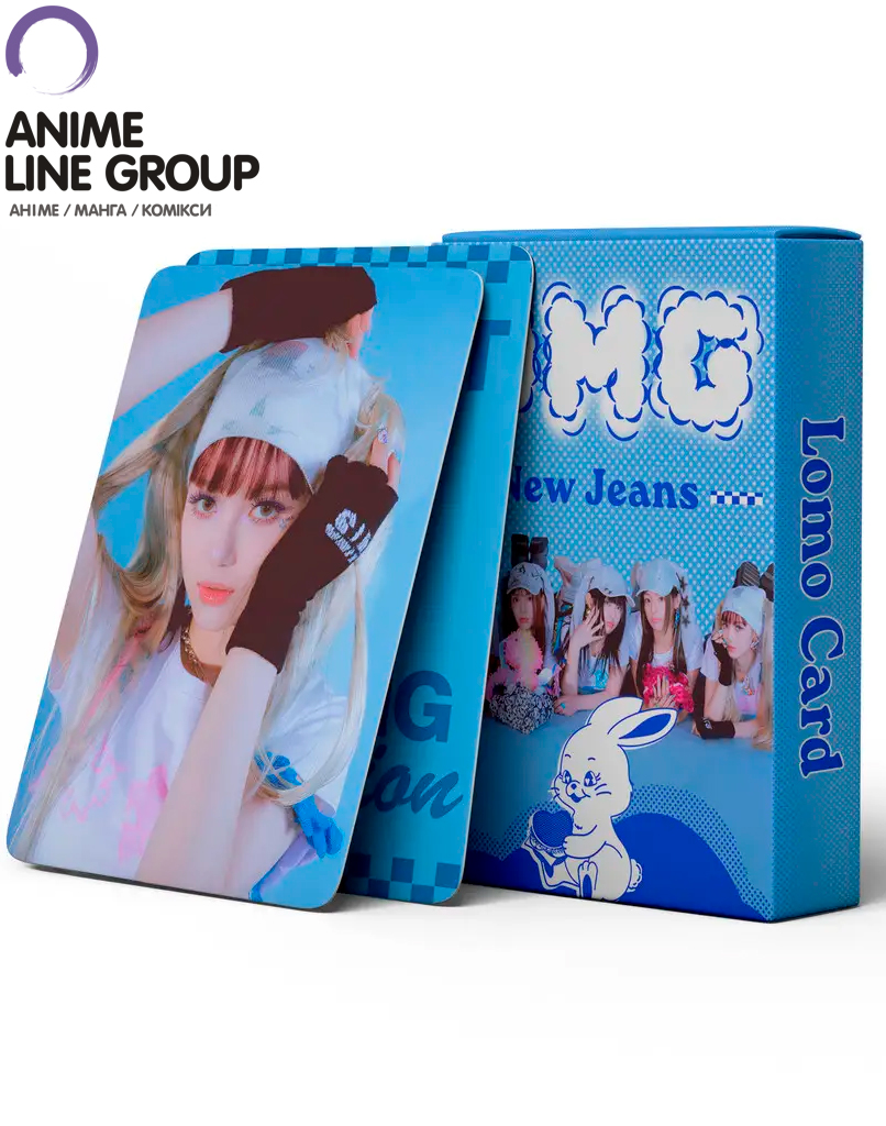 Ломо Карты Lomo Card NewJeans OMG 50 штук