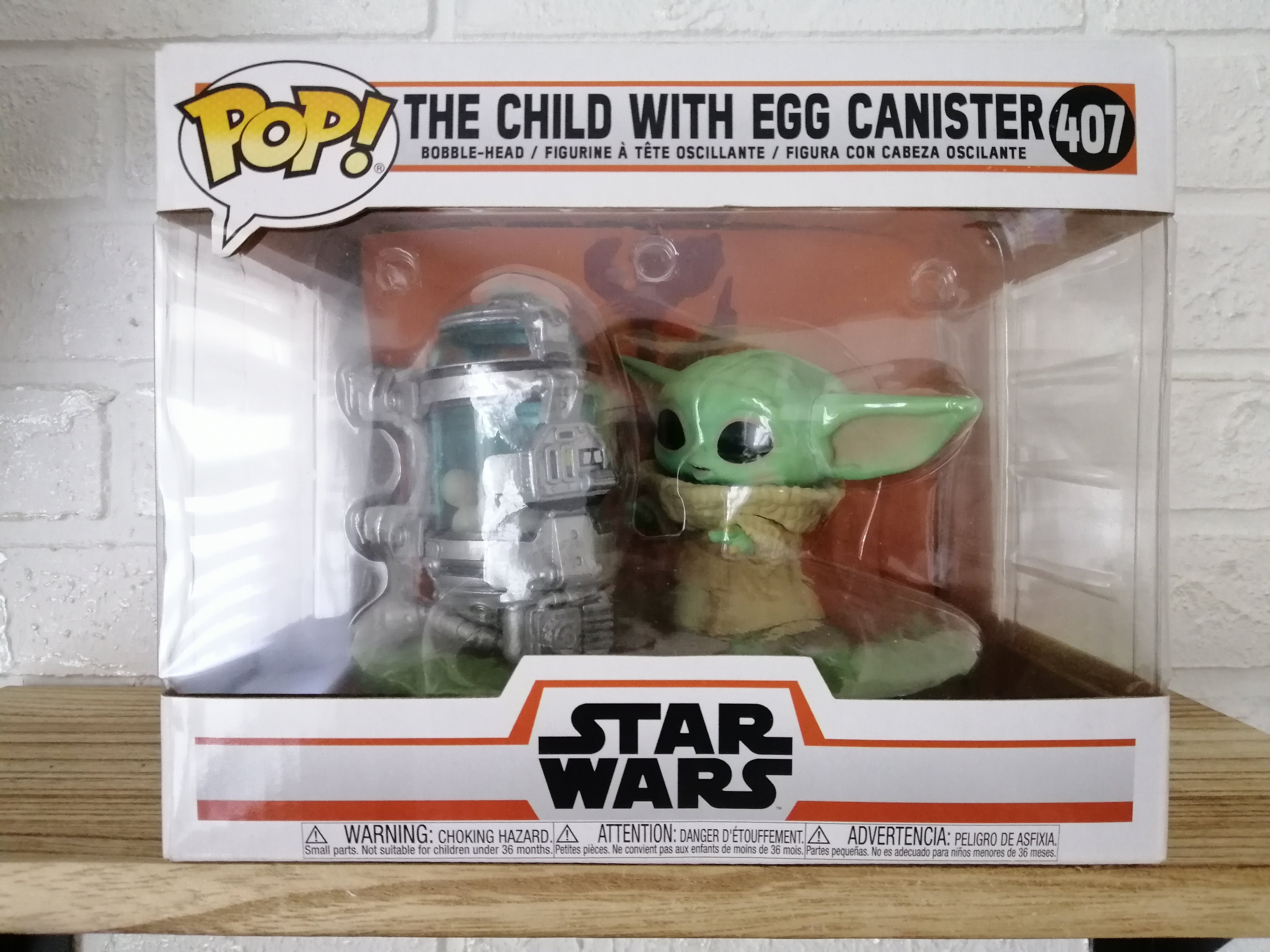 Діорама Funko Дитя і контейнер для яєць Мандалорець Зоряні Війни | The Child with Egg Canister The Mandalorian Star Wars [#407]