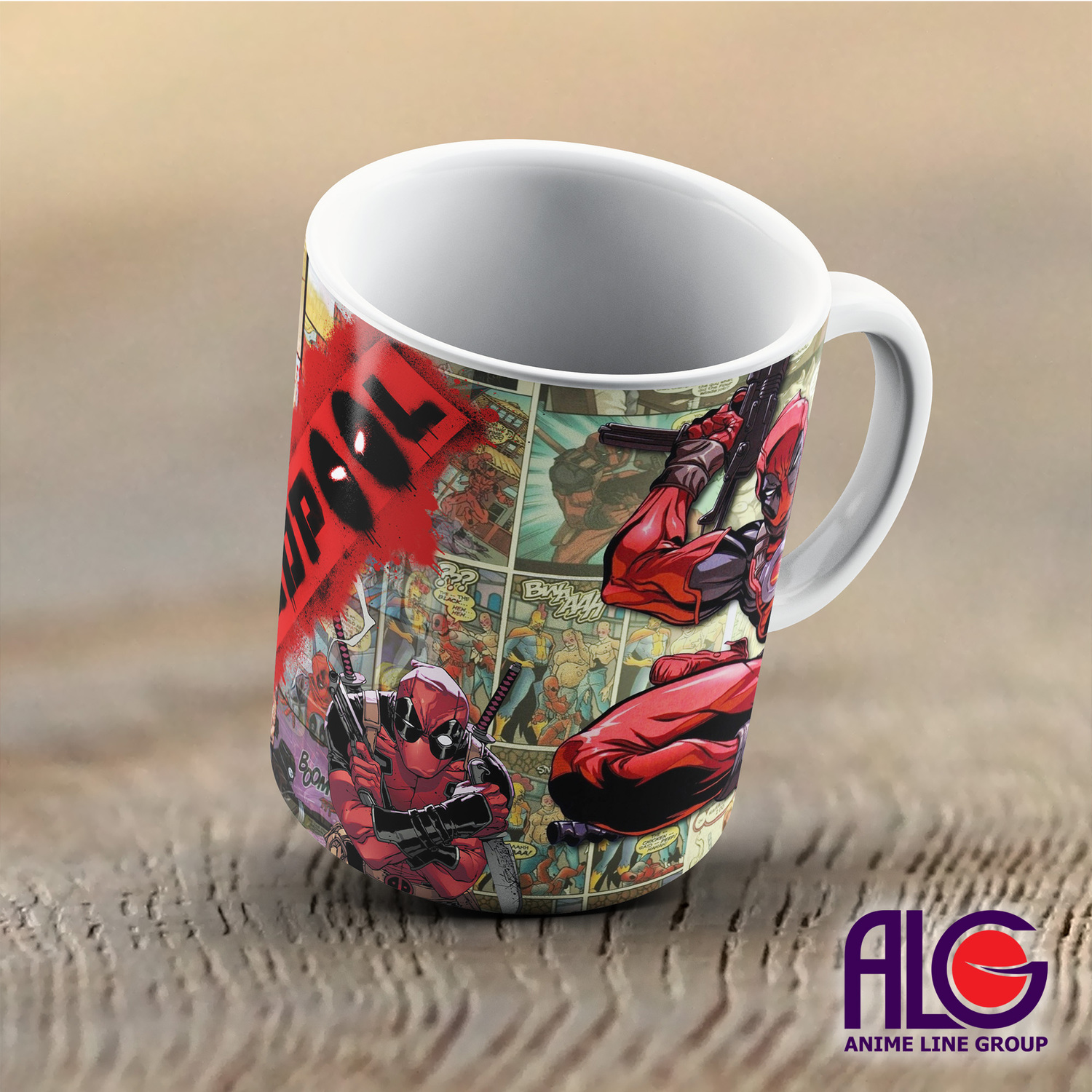 Чашка Deadpool