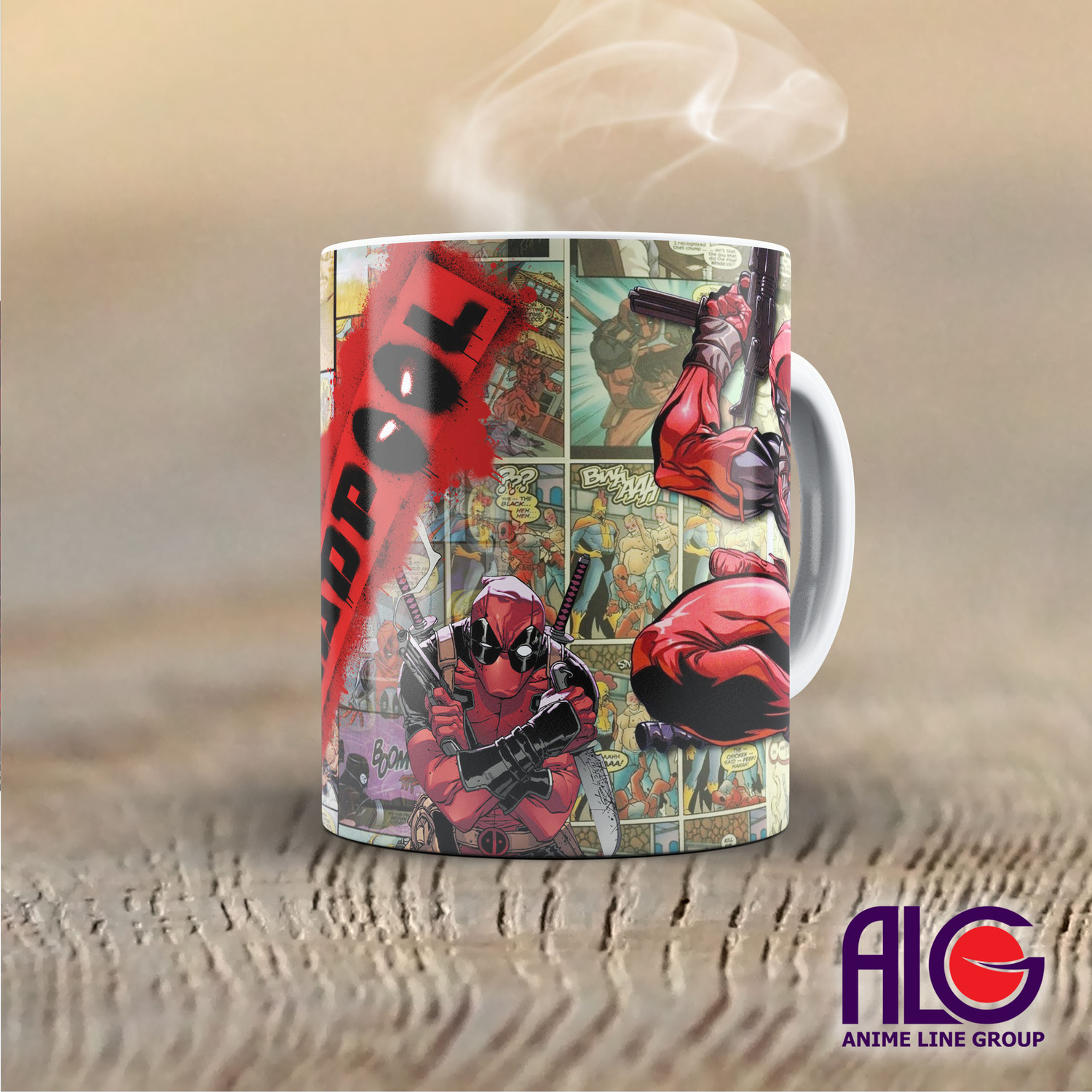 Чашка Deadpool