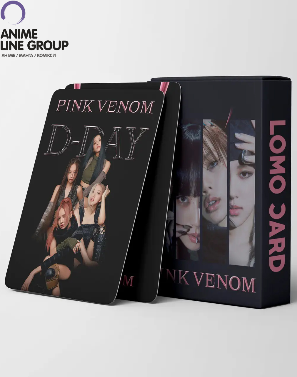 Ломо Карты Lomo Card Blackpink Pink Venom 50 штук