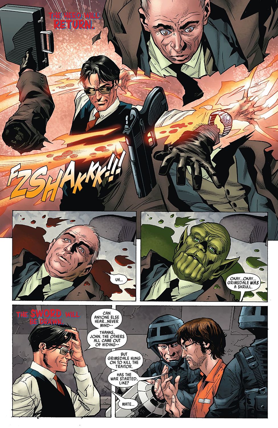 Captain Britain and MI13. Vol. 1: Secret Invasion TPB