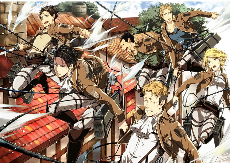 Плакати А3 Attack on Titan / Атака Титанів 008