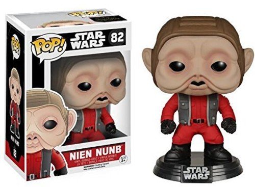 Фігурка-башкотряс Funko Ніен Нунб Зоряні Війни | Nien Nunb Star Wars