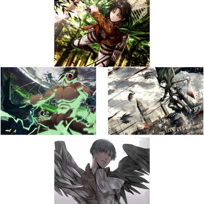 Плакати А3 Attack on Titan / Атака Титанів 007