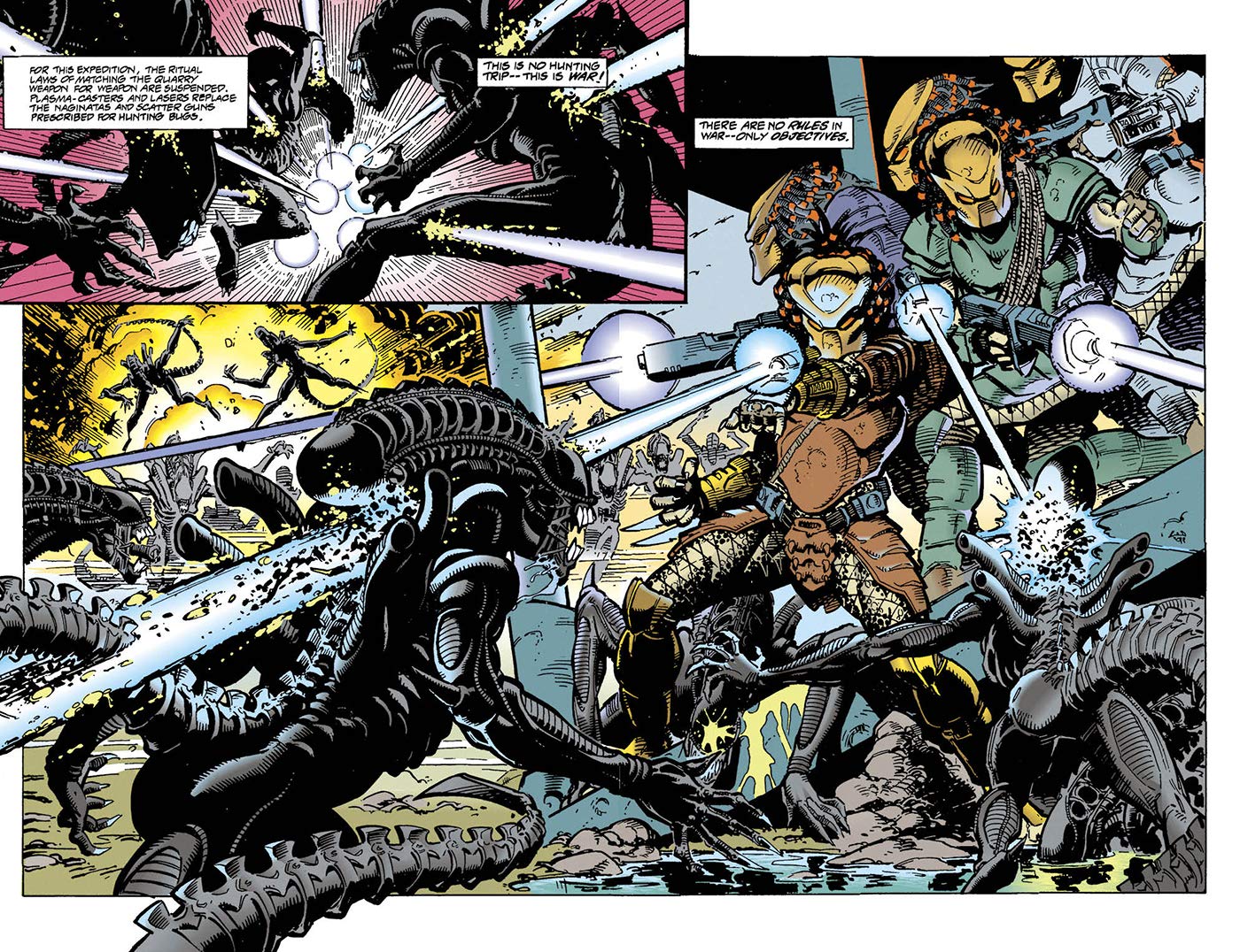 Aliens vs. Predator. The Original Comics Series HC (30th Anniversary)