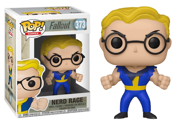 Фігурка Funko Нервовий Ботан Волт-Бой | Nerd Rage Vault Boy Fallout