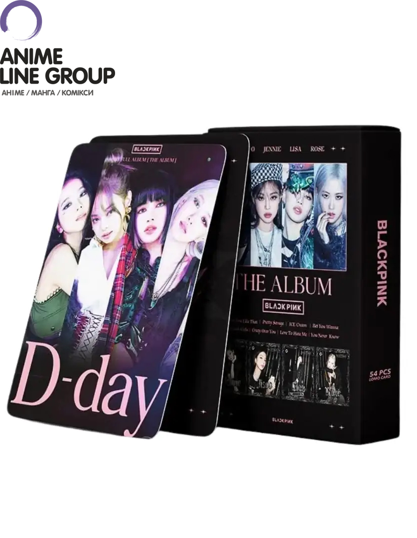Ломо Карты Lomo Card Blackpink The Album 55 штук