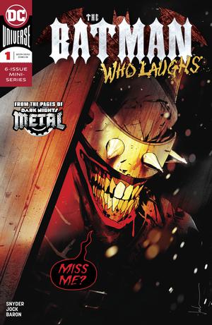 The Batman Who Laughs #1 Cover A Regular Jock Cover