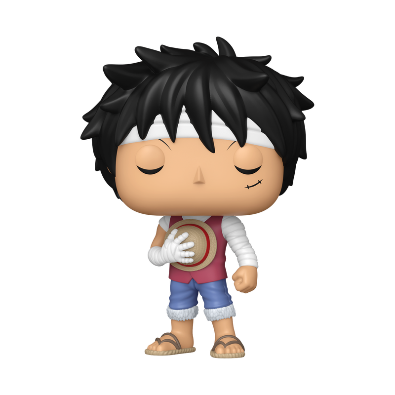 Funko Pop! Monkey D. Luffy (Marineford Memorial) with Pop! Protector #1877