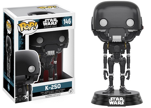 Фігурка-башкотряс Funko Дроид К-2СО Зоряні Війни Ізгой-один | K-2SO Star Wars Rogue One