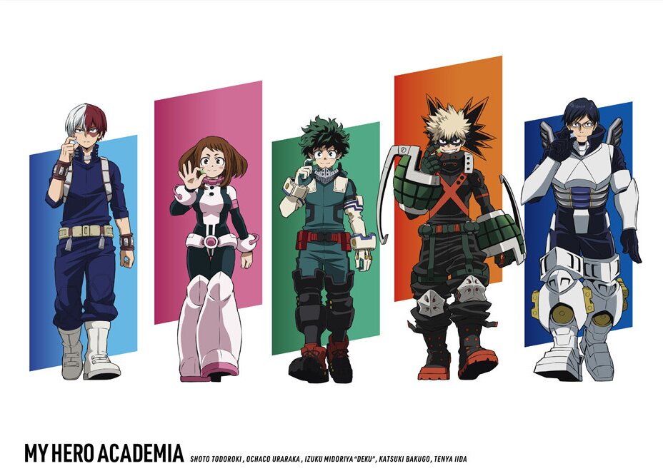 Плакати А3 Boku no Hero Academia / Моя Академія 004