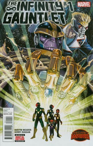 Infinity Gauntlet # 1 Cover A 1st Ptg Regular Dustin Weaver Cover (Secret Wars. Warzones Tie-In)