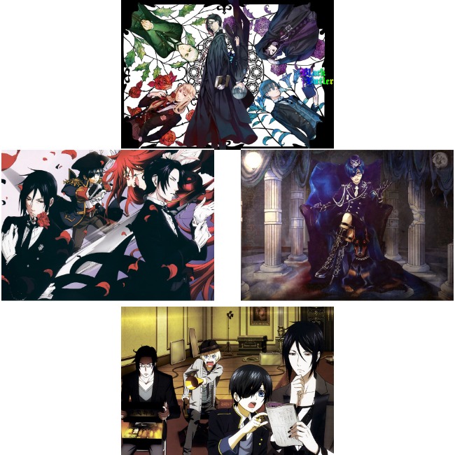 Плакати А3 Black Butler / Темний дворецький 002