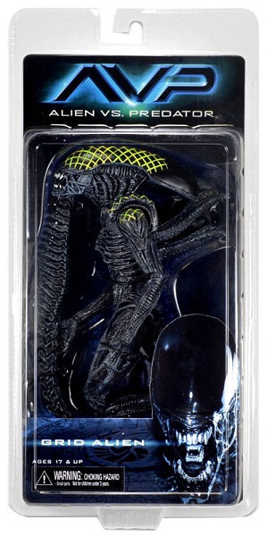 Фігурка NECA Чужий із сітчастою раниною | Grid Alien AVP