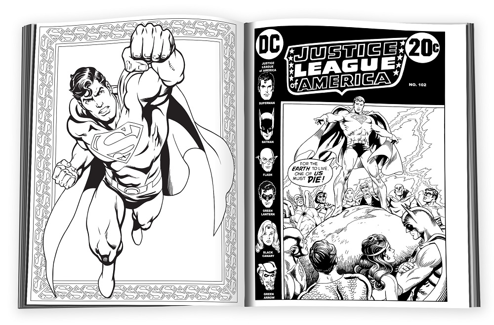 DC Comics. Офіційна розмальовка