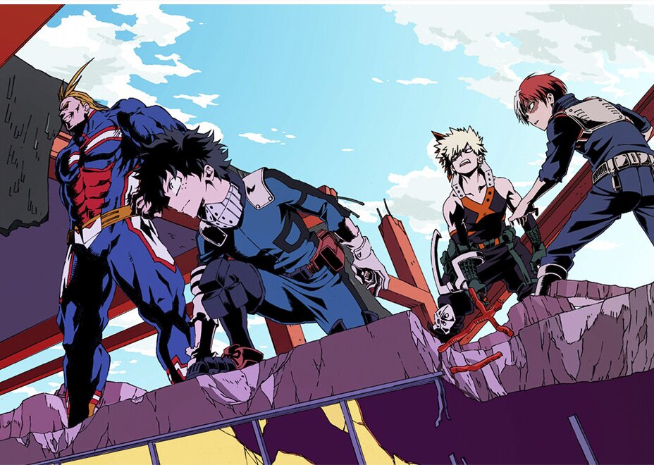 Плакати А3 Boku no Hero Academia / Моя Академія 004