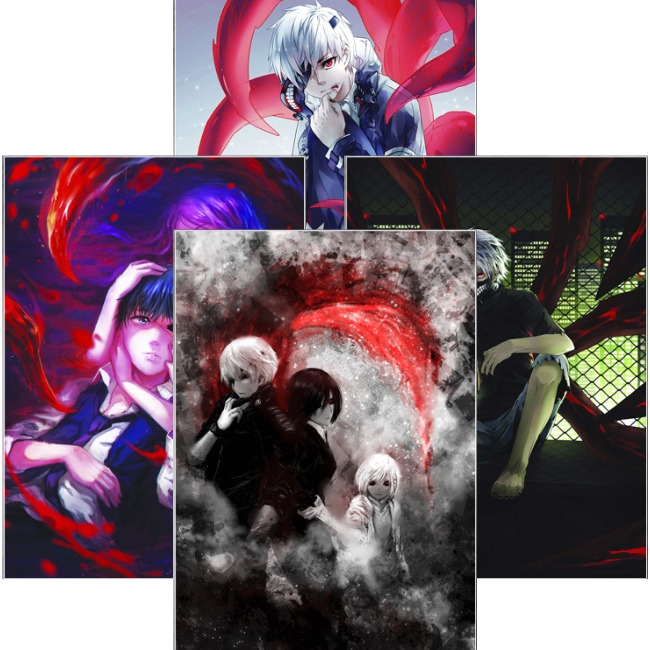 Плакати А3 Tokyo Ghoul / Токійський гуль 017