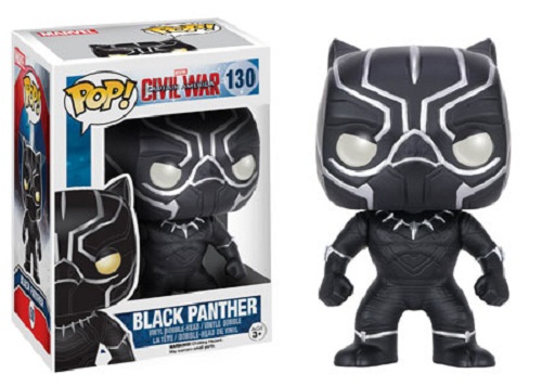 Фигурка-башкотряс Funko Черная Пантера Гражданская Война / Black Panther Civil War