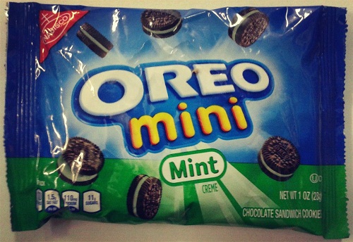 Печиво Oreo Міні М’ята 28 г.