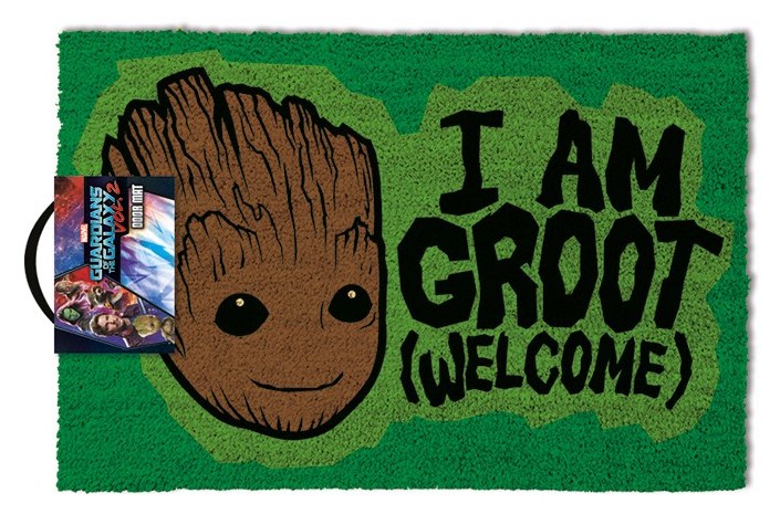 Официальный придверный коврик Грут Стражи Галактики 2 | Groot Guardians of the Galaxy Vol. 2