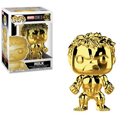 Фігурка-башкотряс Funko Халк GOLD | Hulk GOLD Marvel Stud10s The First Ten Years