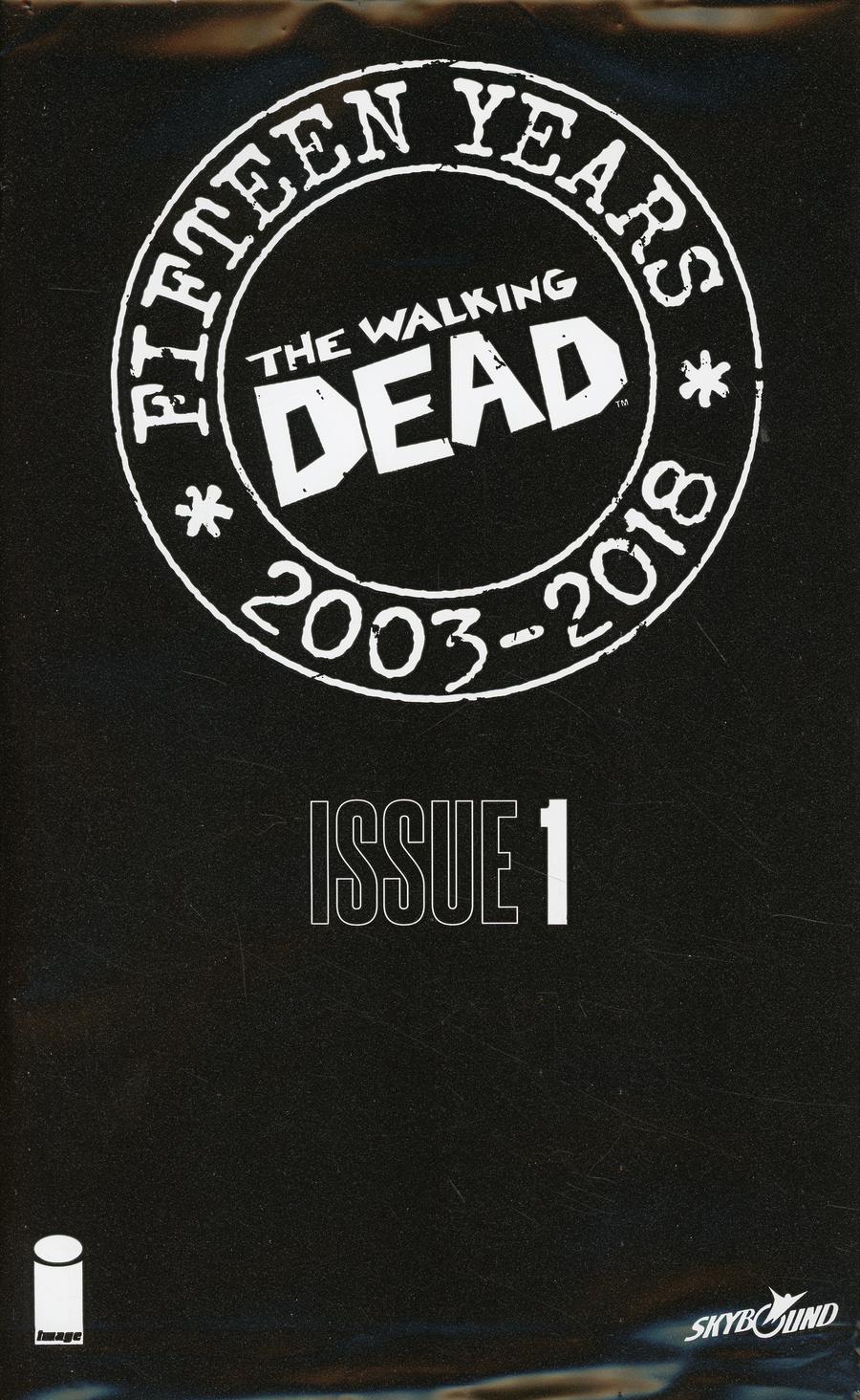 The Walking Dead 15th Anniversary Blind Bag Edition #1 Cover A David Finch Cover With Polybag