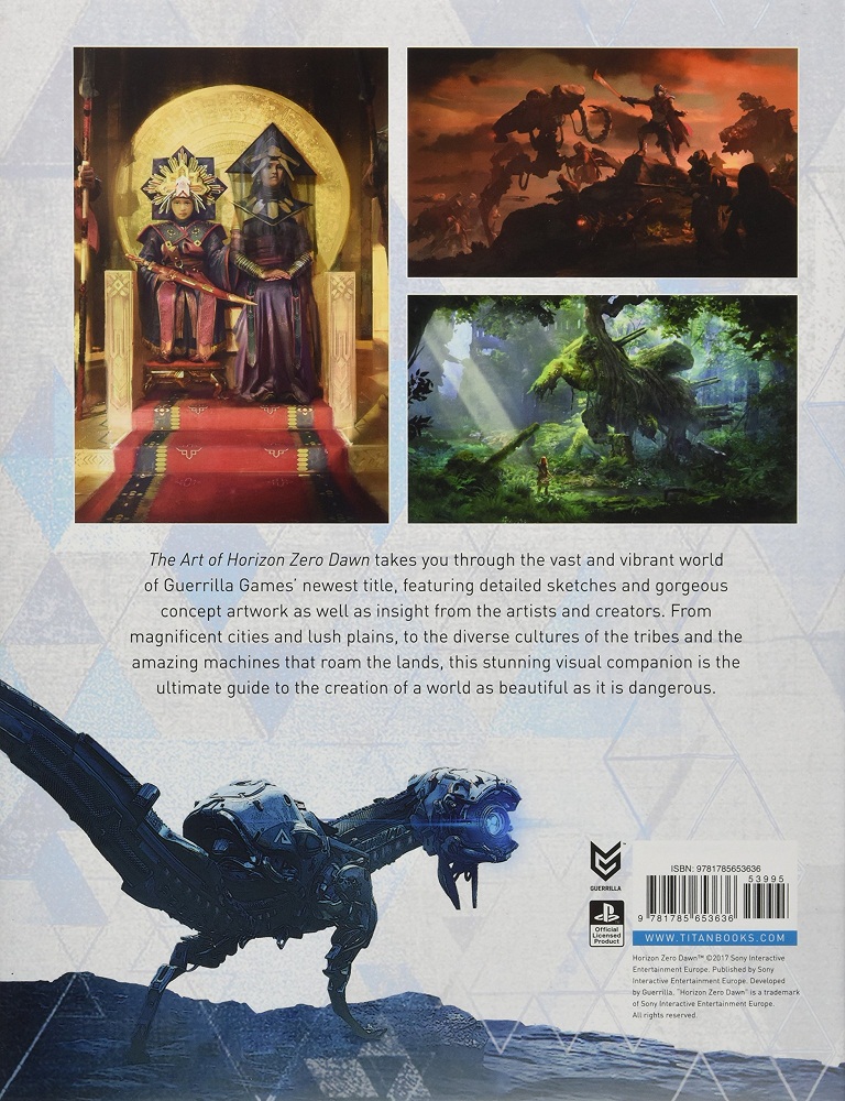 The Art of Horizon Zero Dawn HC
