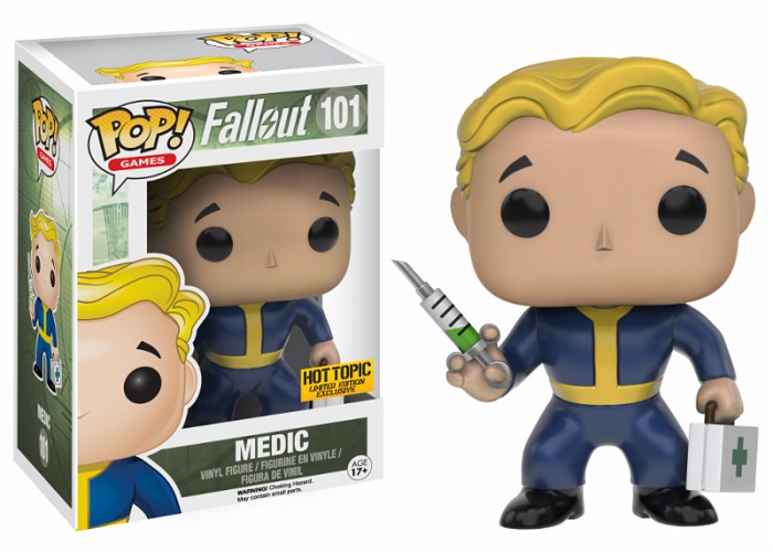 Фігурка Funko Медик Волт-Бой | Medic Vault Boy Fallout (ЕКСКЛЮЗИВ)