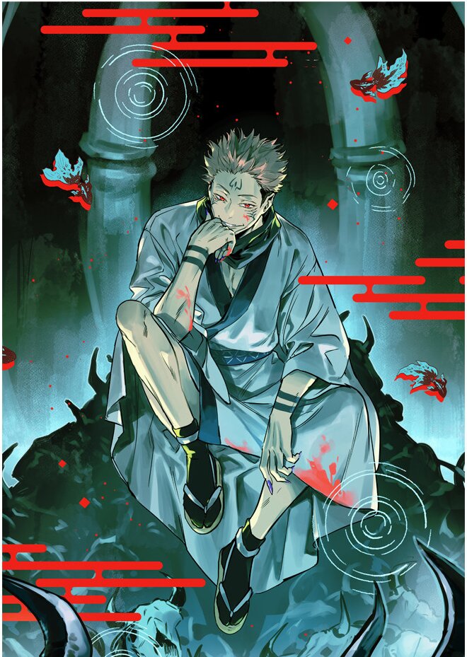 Плакаты A3 Jujutsu Kaisen / Магическая битва 022