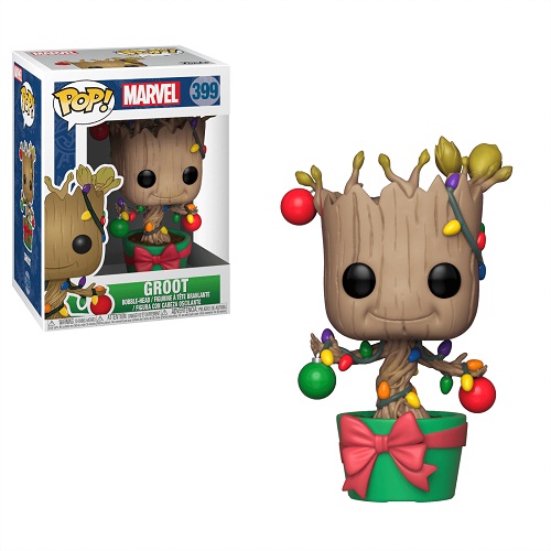 Фігурка-башкотряс Funko Різдвяний Малий Танцюючий Грут Стражі Галактики | Holiday Dancing Groot Guardians of the Galaxy
