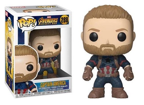 Фігурка-башкотряс Funko Капітан Америка (Війна Нескінченності) | Captain America (Infinity War)
