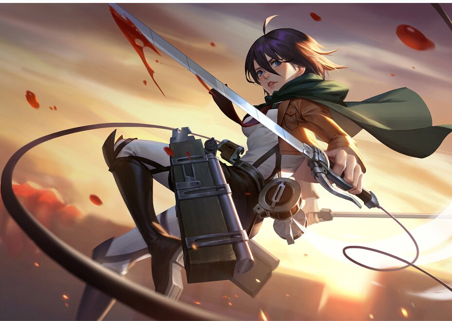Плакаты A3 Attack on Titan / Атака Титанов 003
