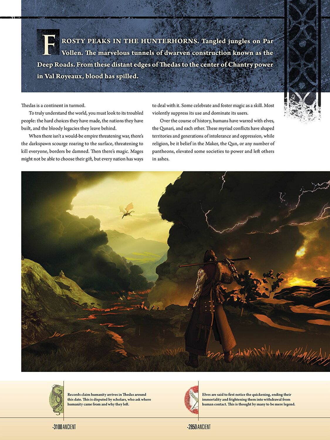 Dragon Age. The World of Thedas. Vol. 1 HC